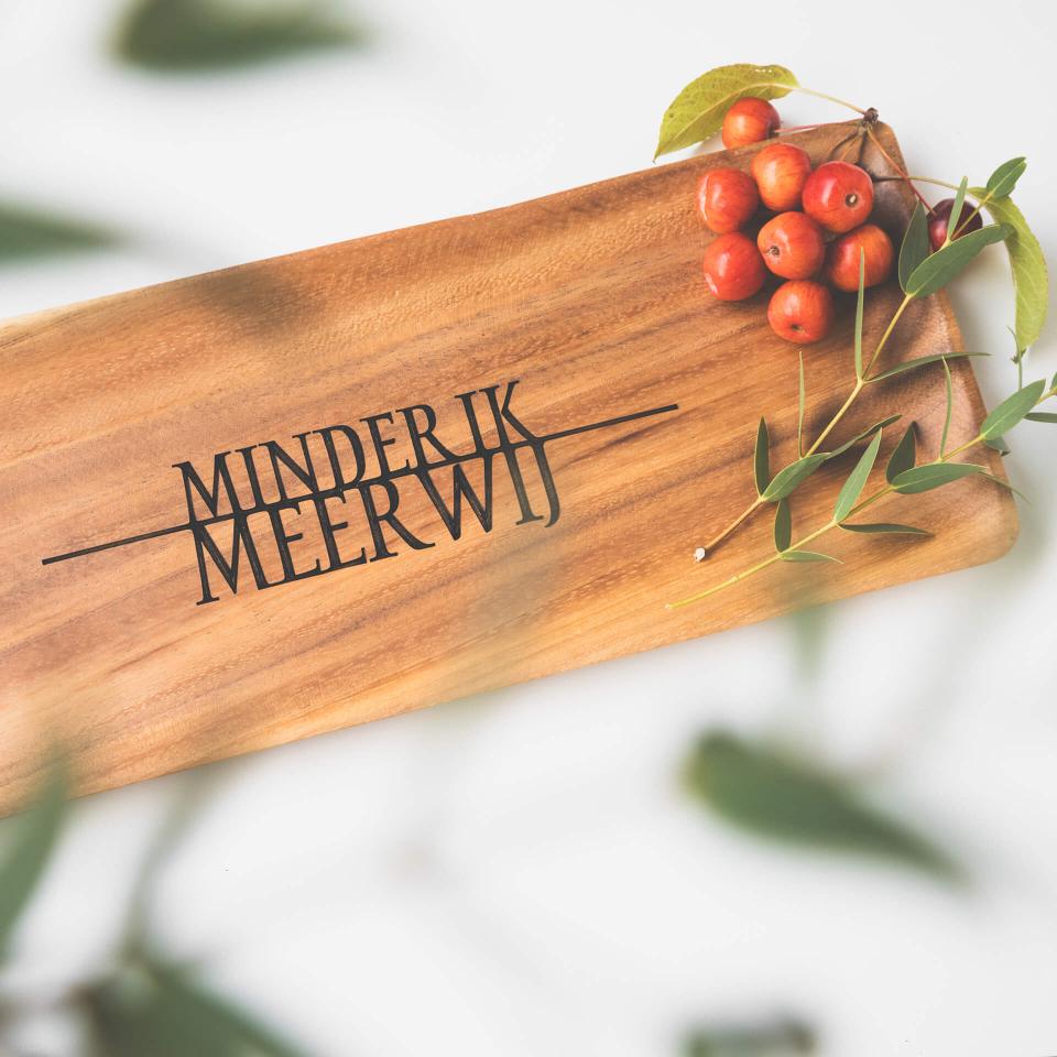 Schaal 'Minder ik meer wij'