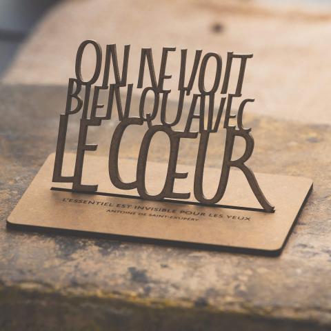On ne voit bien qu'avec le coeur